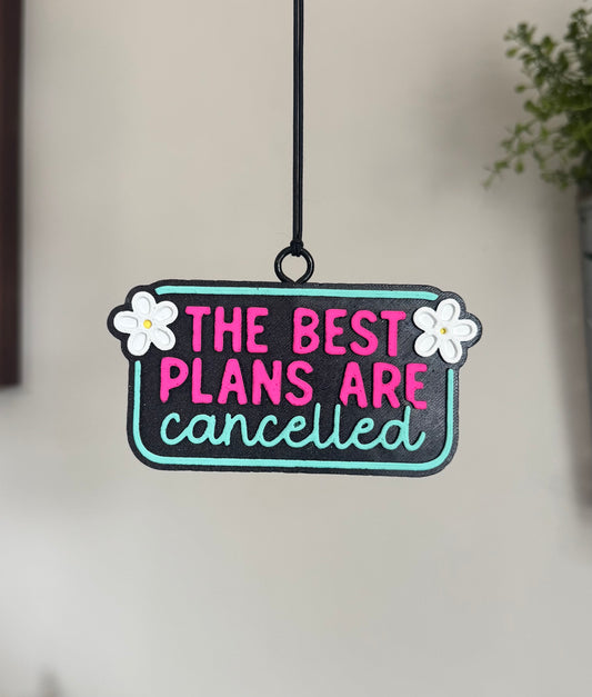Cancelled plans