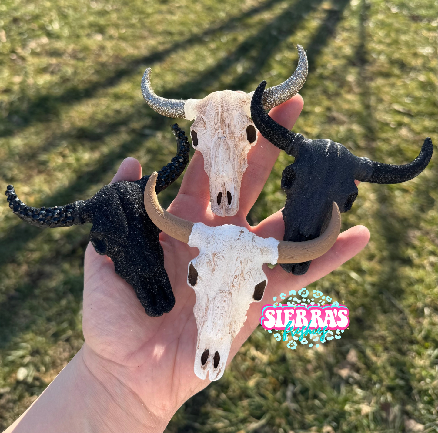 3D skull freshie