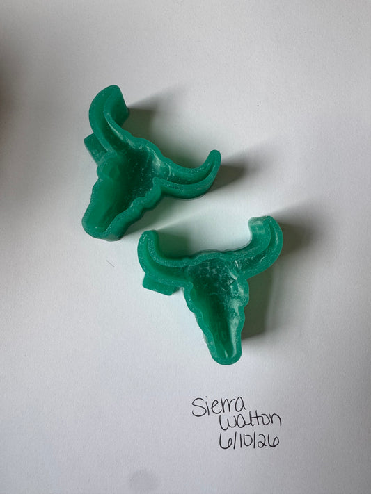 3d bull vent clips mold