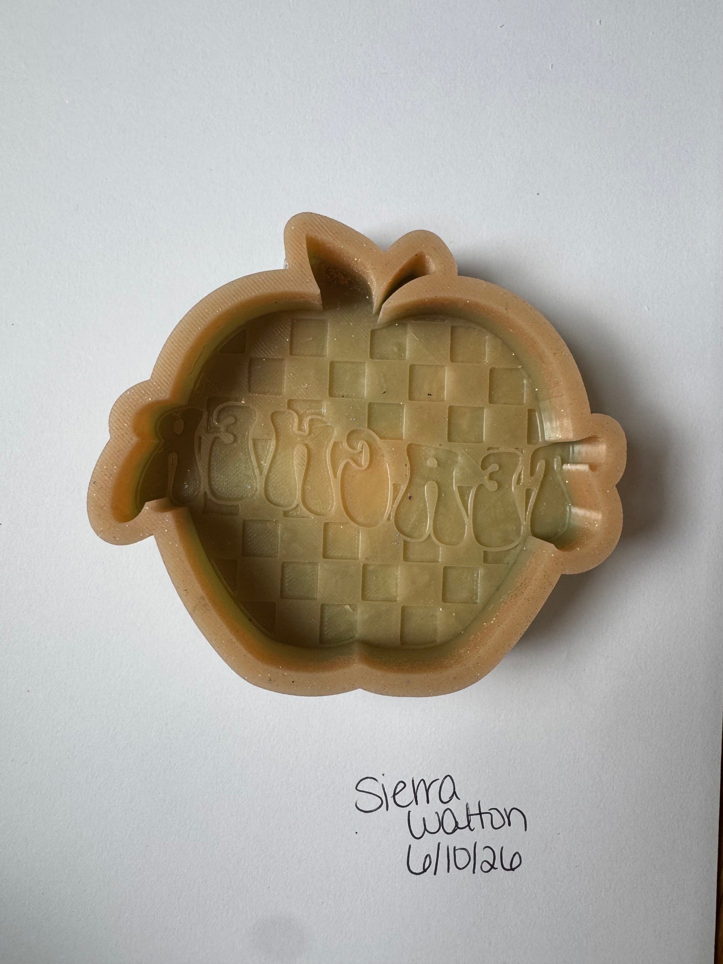 Teacher Apple Mold
