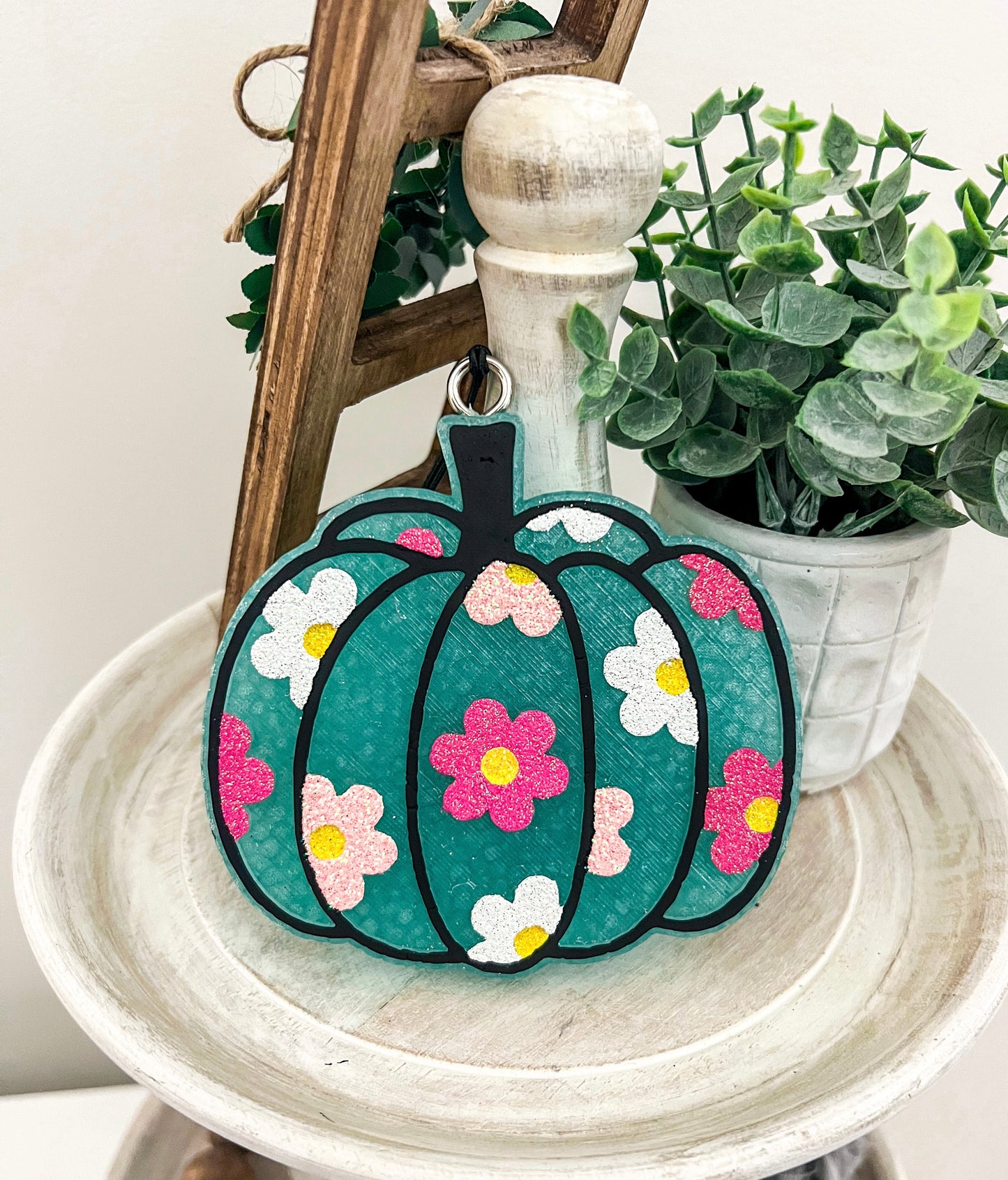 Floral Pumpkin Freshie