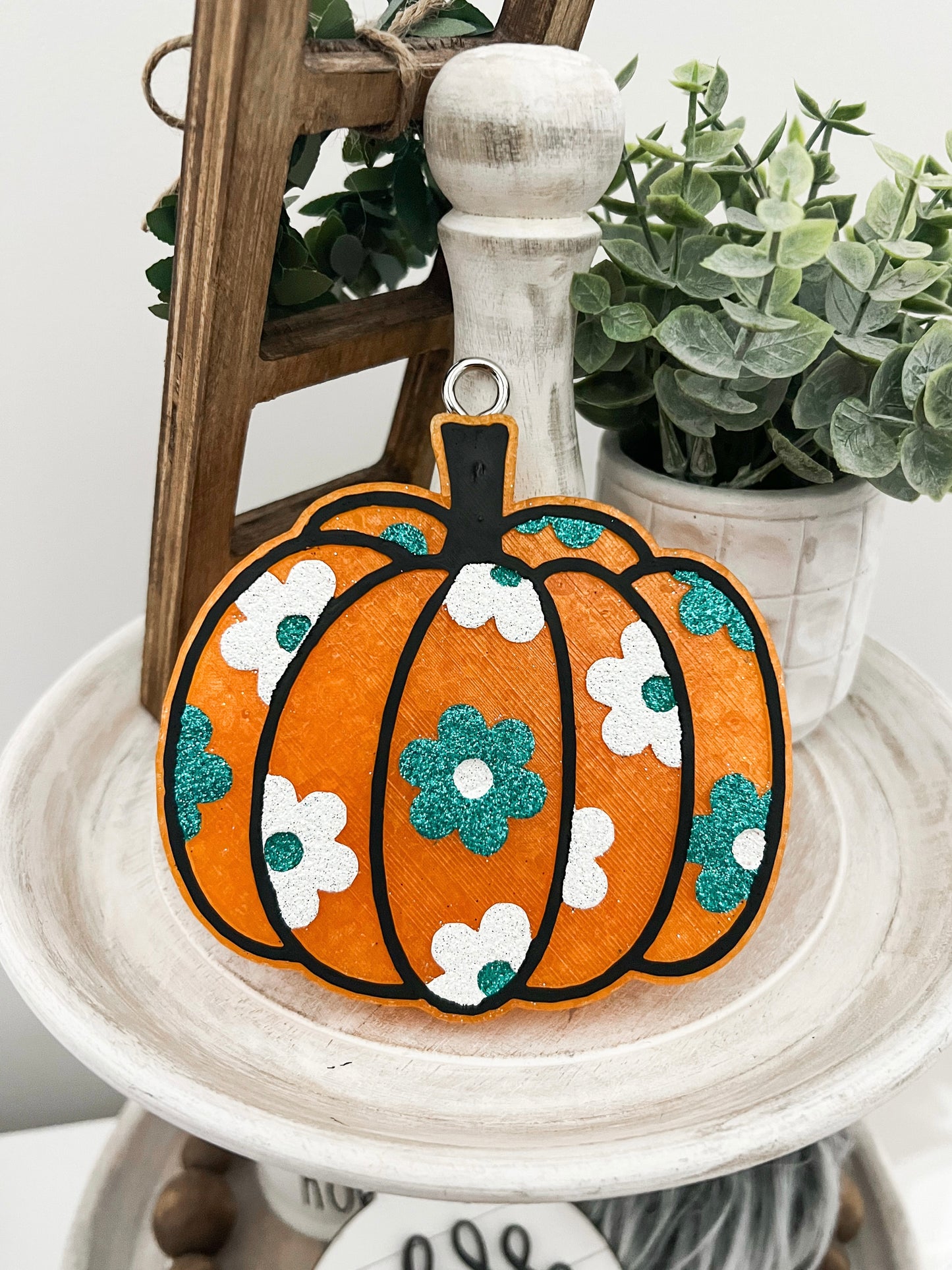 Floral Pumpkin Freshie